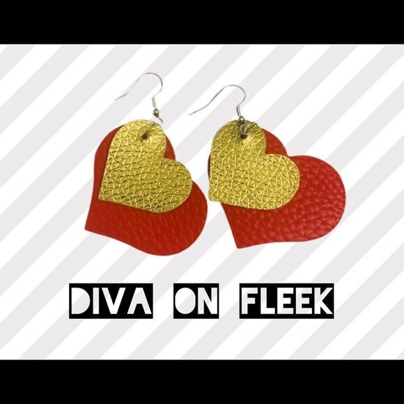 Valentines Day Earrings  - Picture 1 of 2